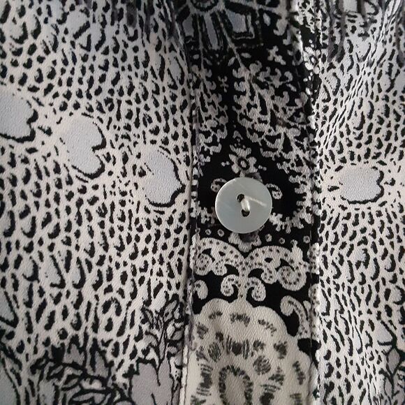 Fig & Flower Anthropologie Tunic Sz L Hi/low Lightweight - Picture 8 of 12